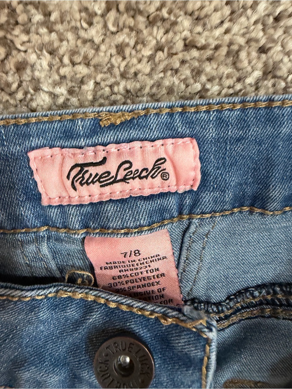 Women's Light Blue Jeans - Pink Label
